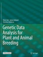 Genetic Data Analysis for Plant and Animal Breeding 3319855867 Book Cover