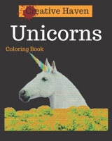 Creative Haven Unicorns Coloring Book: Adult Coloring Book with Stress Relieving Unicorn Designs B084254NP1 Book Cover