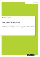 Die Plastik Sesostris III.: Ein Beitrag zur k�niglichen Kunst des �gyptischen Mittleren Reichs 3640644387 Book Cover