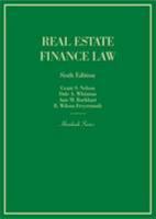 Real Estate Finance Law (Hornbook Series and Other Textbooks) 0314914129 Book Cover