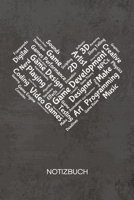 NOTIZBUCH A5 Dotted: Spiele Entwickler Notizheft GEPUNKTET 120 Seiten - Game Development Notizblock Ich liebe Game Design Skizzenbuch - Game Design Geschenk f�r Game Designer Entwickler Programmierer 1710310898 Book Cover