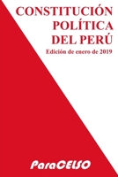CONSTITUCIÓN POLÍTICA DEL PERÚ (Spanish Edition) 1093513985 Book Cover