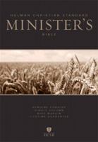 Holman Christian Standard Bible - HCSB - The Minister's Ultrathin Reference Bible: Bonded Leather - Black 1586401696 Book Cover
