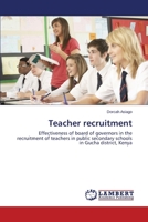 Teacher Recruitment 3659531707 Book Cover