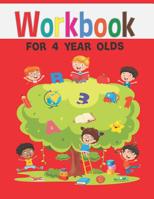 workbook for 4 year olds: My First Toddler Alphabets Book, Fun with Numbers, Lines, Shapes, Counting, Basic Math and Beginning Letter Sound 1073519198 Book Cover