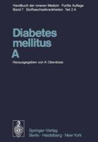 Diabetes Mellitus A 3642660347 Book Cover