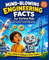 Mind-Blowing Engineering Facts for Curious Kids: 900+ Amazing Facts About Bridges, Rockets, Robots, Machines & How Things Really Work — Plus a Build-It Challenge After Every Chapter (Ages 8–12) B0HDZ5Z34Q Book Cover