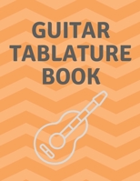 Guitar Tablature Book: Guitar Tab Book For Kids And Adults, Birthday Gift, 150pages, "8.5x11"in, Soft Cover, Matte Finish B083YQ8NWF Book Cover