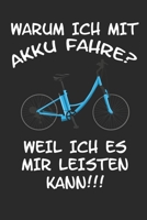 Warum ich mit Akku fahre? Weil ich es mir leisten kann: Taschenkalender für Sept. 2019 bis Dezember 2020 A5 Terminplaner Wochenplaner Terminkalender ... Mountainbike Fahrradfahren (German Edition) 1695842529 Book Cover