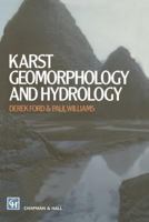 Karst Geomorphology and Hydrology 9401177805 Book Cover
