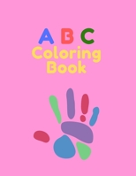 ABC coloring book: high-quality black&white Alphabet coloring book for kids. Toddler ABC coloring book 1659619114 Book Cover