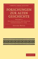 Forschungen Zur Alten Geschichte: Band Ii. Zur Geschichte Des Fünften Jahrhunderts V. Chr (German Edition) 3743491613 Book Cover