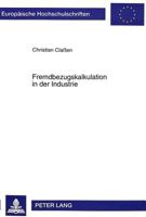 Fremdbezugskalkulation in Der Industrie 3631486510 Book Cover