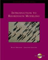 Introduction to Regression Modeling (with CD-ROM) (Duxbury Applied) 0534420753 Book Cover