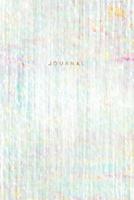 Journal: Luxury Iridescent Effect Notebook: 120-Page Lined - Beautiful Pastel Unicorn 109240662X Book Cover