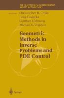 Geometric Methods in Inverse Problems and PDE Control (The IMA Volumes in Mathematics and its Applications) 1441923411 Book Cover