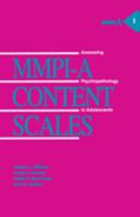 Mmpi-A Content Scales: Assessing Psychopathology in Adolescents (Mmpi-a Monograph) 0816621446 Book Cover