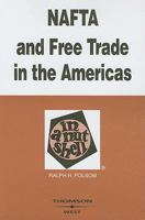 Nafta and Free Trade in the Americas in a Nutshell (Nutshell Series) 0314153500 Book Cover