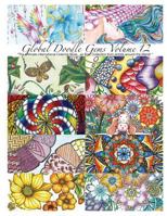 Global Doodle Gems" Volume 12: "The Ultimate Adult Coloring Book...an Epic Collection from Artists Around the World! 8793385595 Book Cover