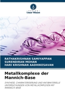 Metallkomplexe der Mannich-Base (German Edition) 6206481514 Book Cover