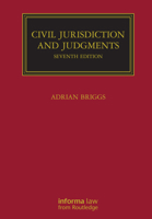 Civil Jurisdiction and Judgments 0367415321 Book Cover