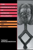 The Hermeneutics of African Philosophy: Horizon and Discourse 0415908027 Book Cover