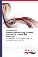 Internacionalización y Sistema Nacional de Innovación argentino 3639552199 Book Cover