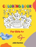 Coloring Book for Girls Ages 4-8: Color and activity book Coloring Book for Girls Ages 4-8 Educational Activity Book for Kids 6069620569 Book Cover