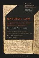 Natural Law: A Translation of the Textbook for Kant's Lectures on Legal and Political Philosophy 1350276626 Book Cover