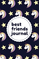 Best Friends Journal: Best Friends Forever Keepsake Journal with Prompts for Best Friends 1712478117 Book Cover