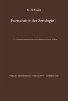 Fortschritte Der Serologie 3642490999 Book Cover