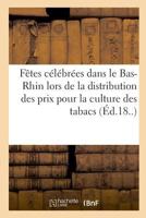 Fêtes Célébrées Dans Le Département Du Bas-Rhin 2329031971 Book Cover