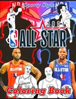 SPORTY STYLE NBA ALL STAR COLORING BOOK B09BY5WH62 Book Cover