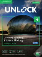 Unlock Level 4 Listening and Speaking Skills Student's Book and Online Workbook 110763461X Book Cover