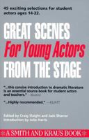 Great Scenes for Young Actors (Young Actors Series) 0962272264 Book Cover