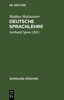 Deutsche Sprachlehre 3111295354 Book Cover