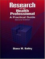 Research for the Health Professional 0803601514 Book Cover