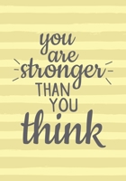 2020 Weight Loss Planner: You Are Stronger Than You Think: 52 Week Food and Exercise Journal For Women Who Want To Lose Weight 1676079696 Book Cover