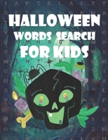 HALLOWEEN SEARCHING WORDS FOR KIDS: OVER 50 PUZZLE WORDS PRACTICE SPELLING, LEARN VOCABULARY, AND IMPROVE READING SKILLS WITH CATCHY HALLOWEEN WORDS :JUMBO WORD SEARCH BOOK B08GB52MF1 Book Cover