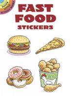 Fast Food Stickers 0486433072 Book Cover