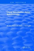 Liquid Scintillation Alpha Spectrometry 131589503X Book Cover