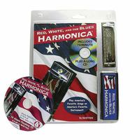 Red, White, And the Blues Harmonica 0825634113 Book Cover