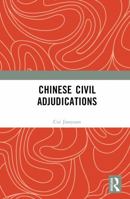 Chinese Civil Adjudications 1032725710 Book Cover