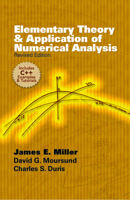 Elementary Theory and Application of Numerical Analysis 0486479064 Book Cover