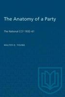 The Anatomy of a Party 0802061176 Book Cover