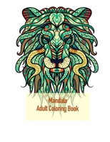 Mandala Adult Coloring Book: Coloring for adults with rhinos, kangaroos, cows and many others B08FP9NWCG Book Cover