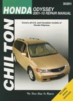 Honda Odyssey Automotive Repair Manual: 2001-2010. 1563929813 Book Cover