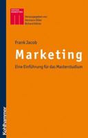 Marketing: Eine Einfuhrung Fur Das Masterstudium 3170207059 Book Cover