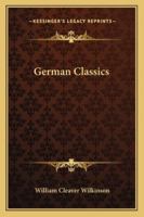 German Classics 1163240370 Book Cover
