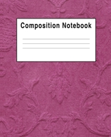 Composition Notebook: Pink Purple Abstract Geometric 1692655078 Book Cover